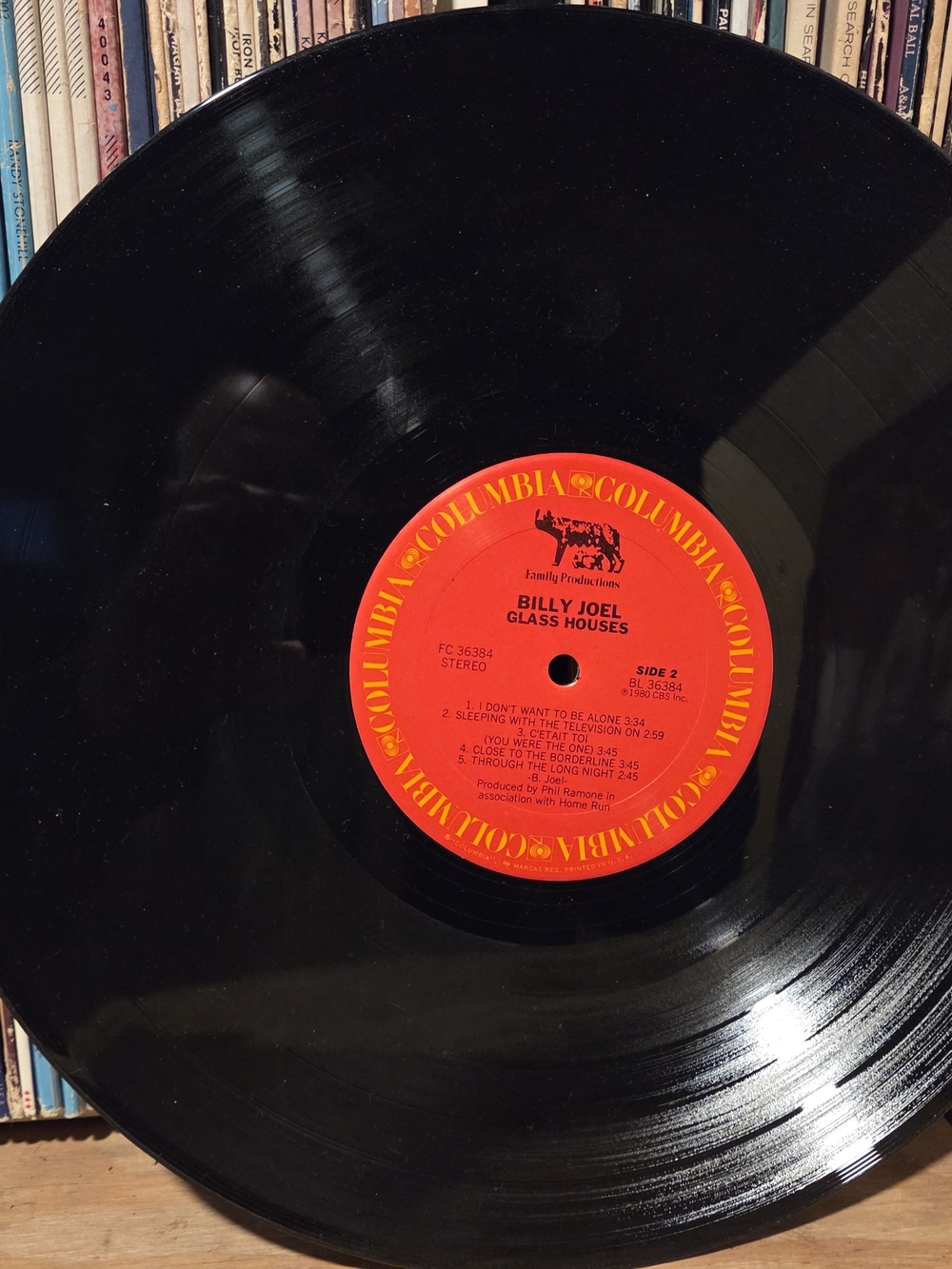 Billy Joel "glass houses" vintage vinyl 1980 - Picture 5 of 5